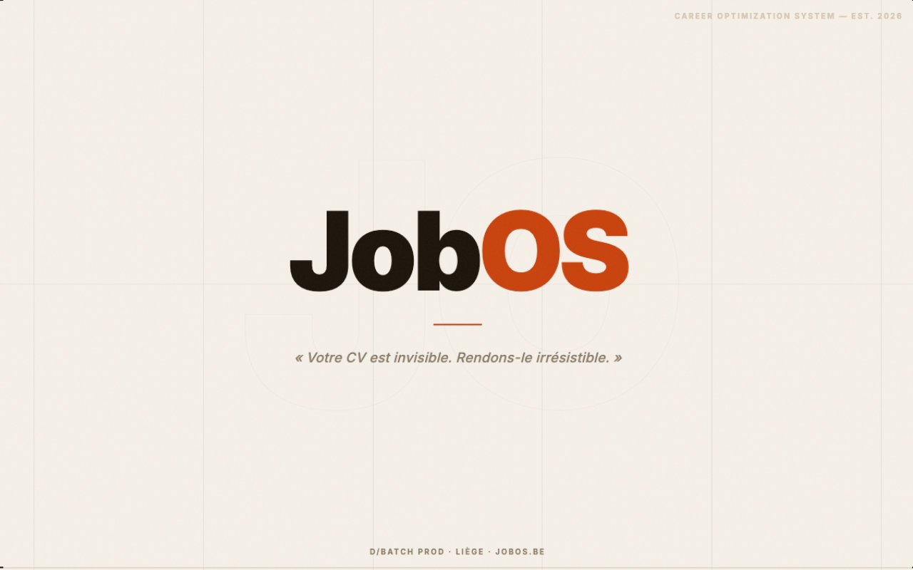 JOBOS — optimisation de candidatures par IA